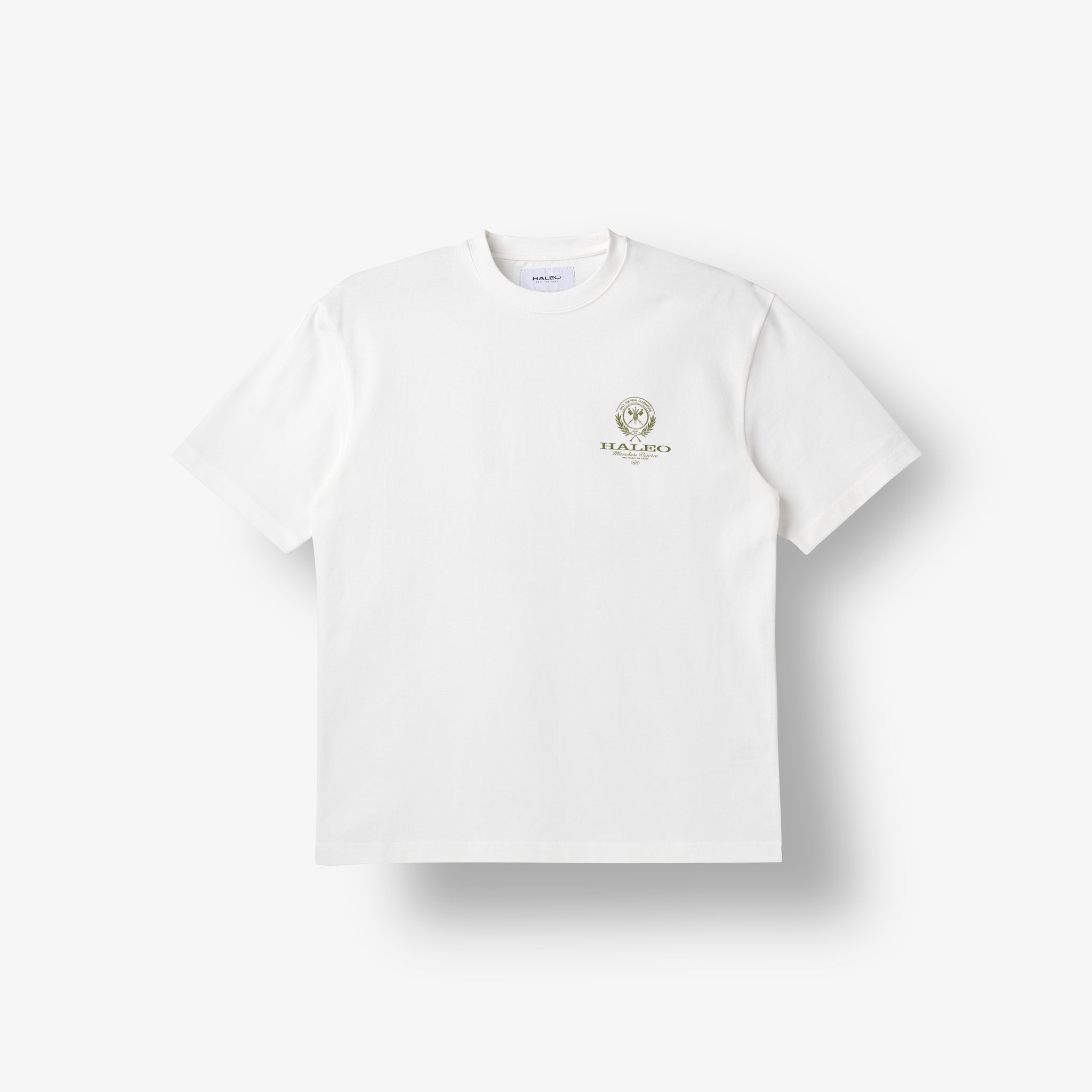 HALEO CLUB REAL TEE WHITE