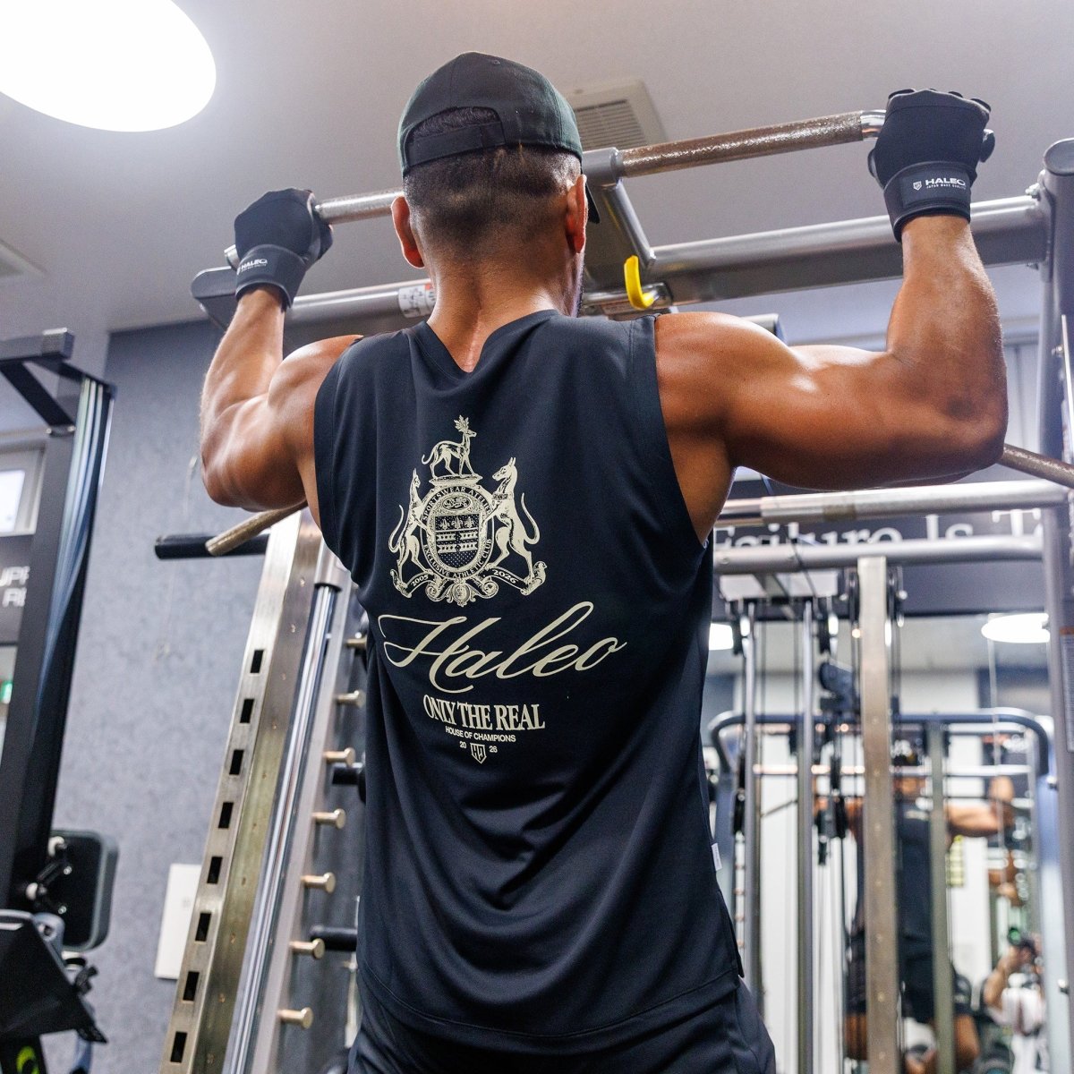 HALEO CHAMPIONS MESH SLEEVELESS BLACK - HALEO×バルクスポーツ公式ストア