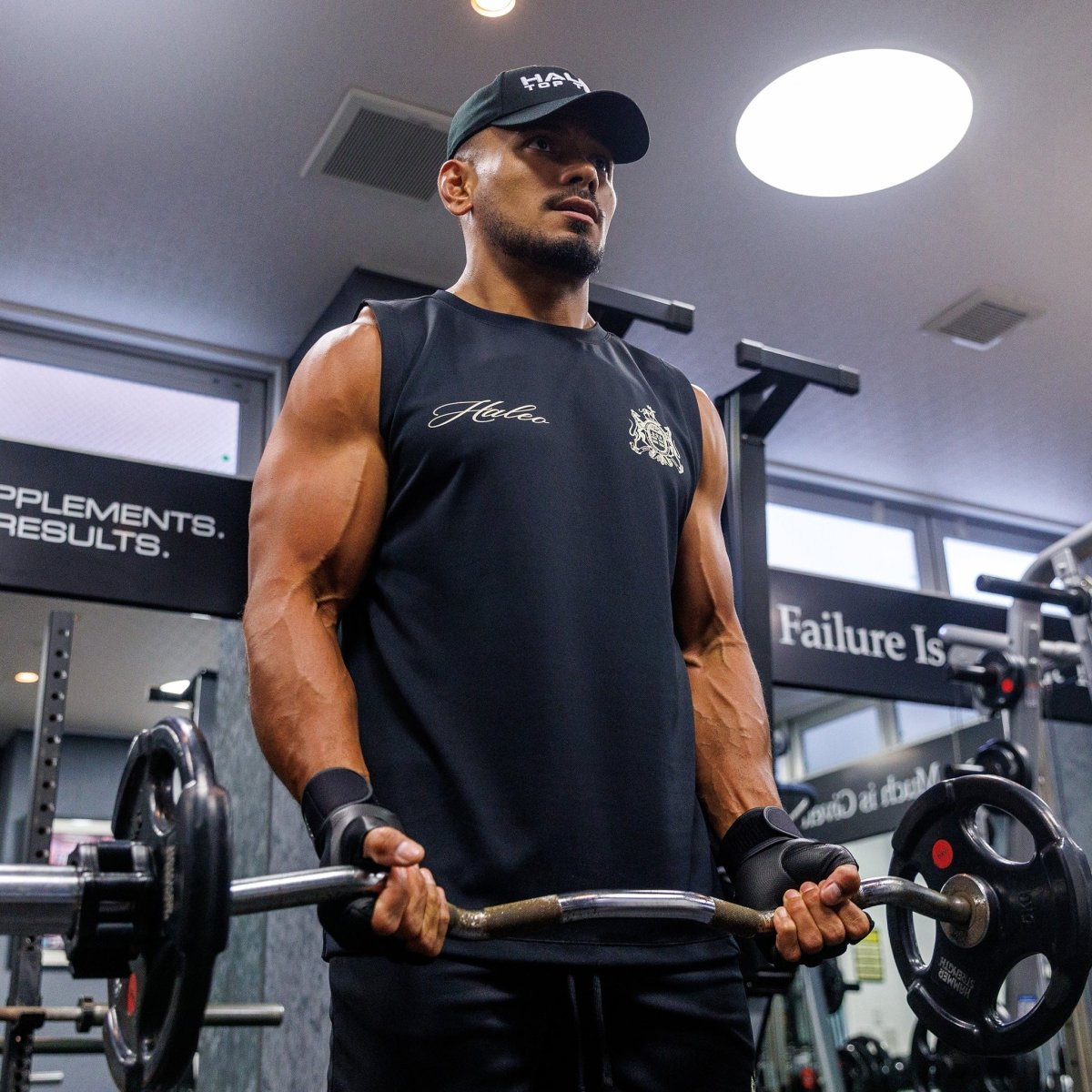 HALEO CHAMPIONS MESH SLEEVELESS BLACK - HALEO×バルクスポーツ公式ストア
