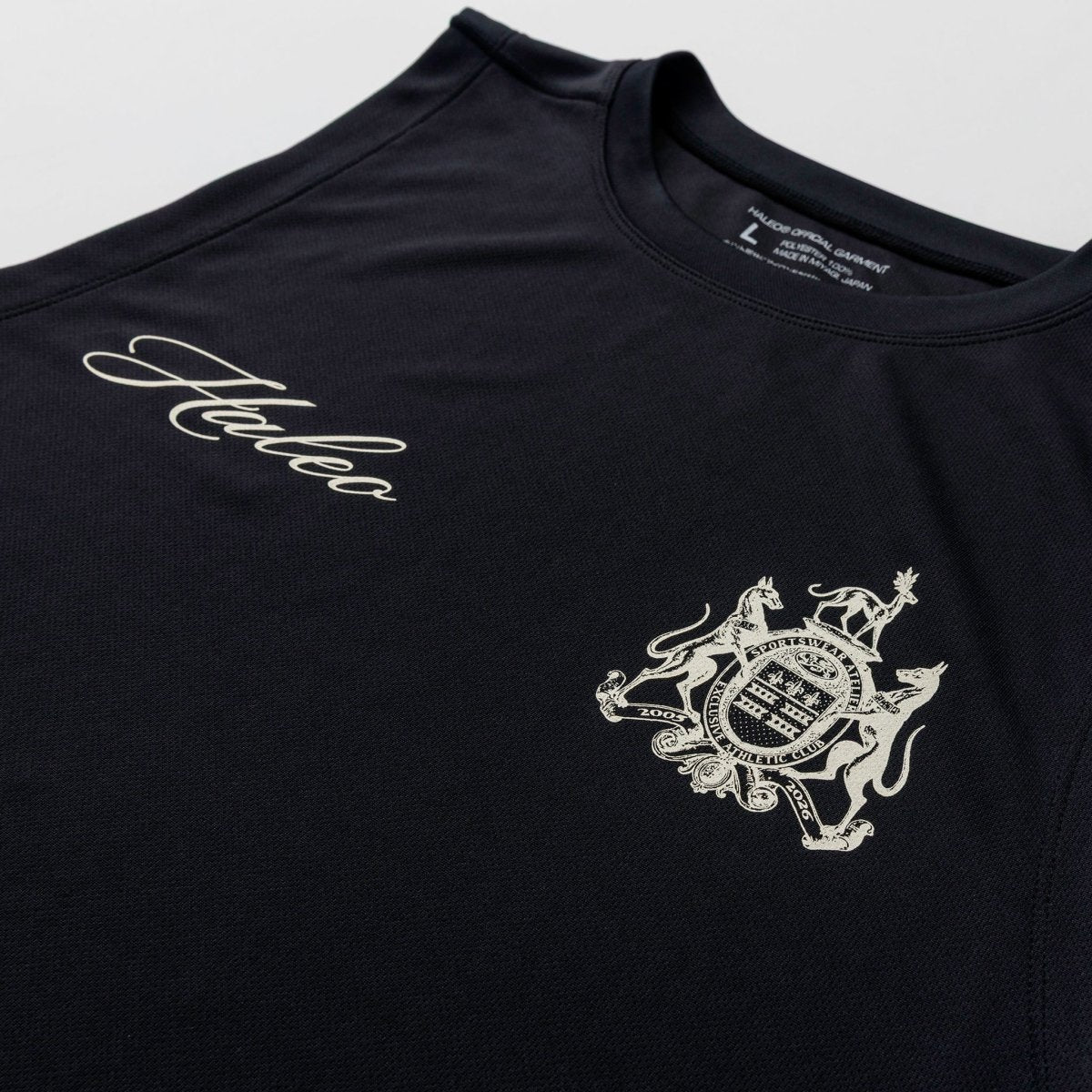 HALEO CHAMPIONS MESH SLEEVELESS BLACK - HALEO×バルクスポーツ公式ストア