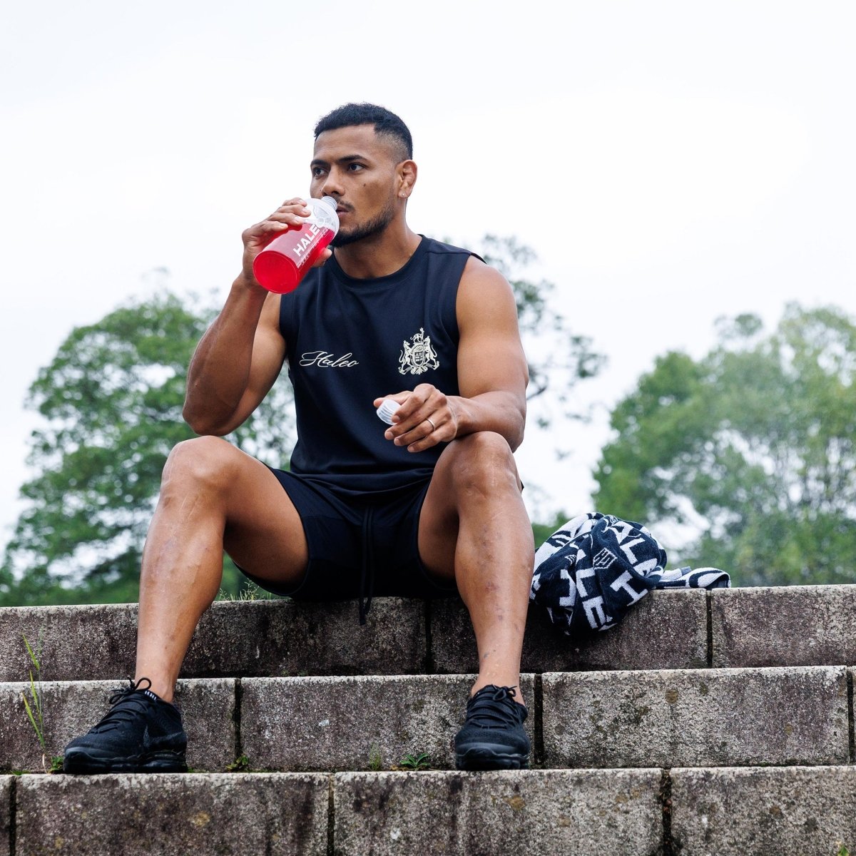 HALEO CHAMPIONS MESH SLEEVELESS BLACK - HALEO×バルクスポーツ公式ストア