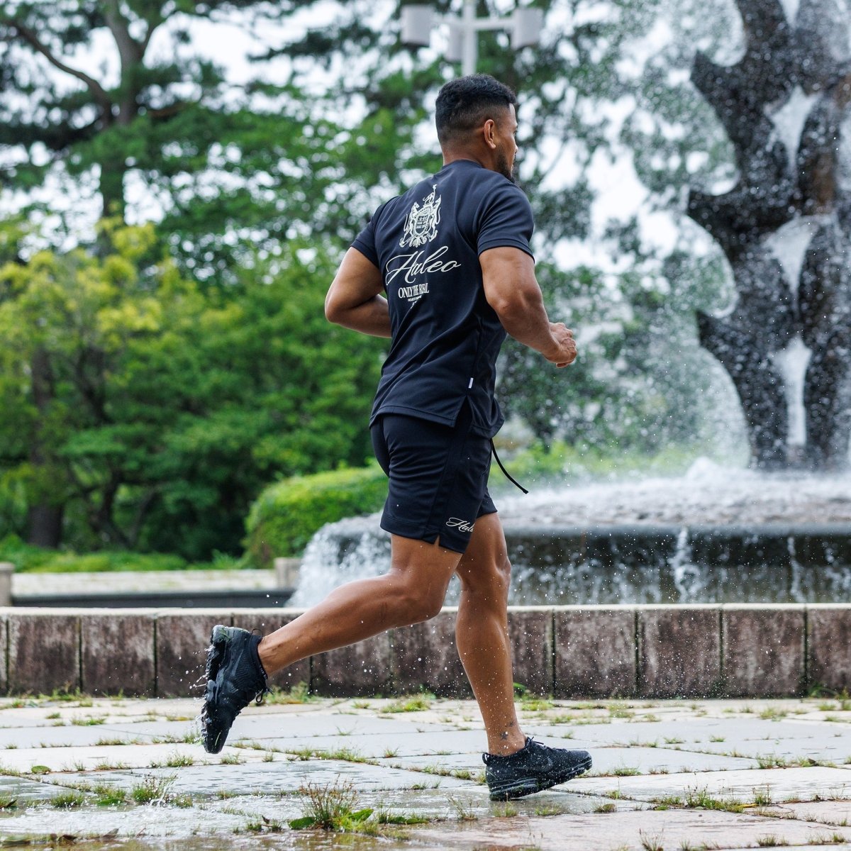 HALEO CHAMPIONS MESH TEE BLACK - HALEO×バルクスポーツ公式ストア