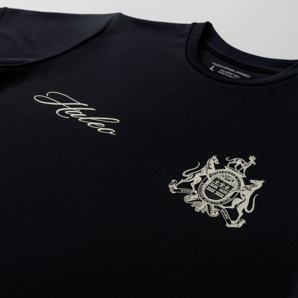 HALEO CHAMPIONS MESH TEE BLACK - HALEO×バルクスポーツ公式ストア
