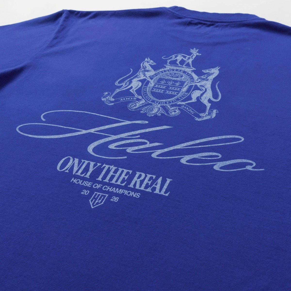 HALEO CHAMPIONS TEE BLUE - HALEO×バルクスポーツ公式ストア