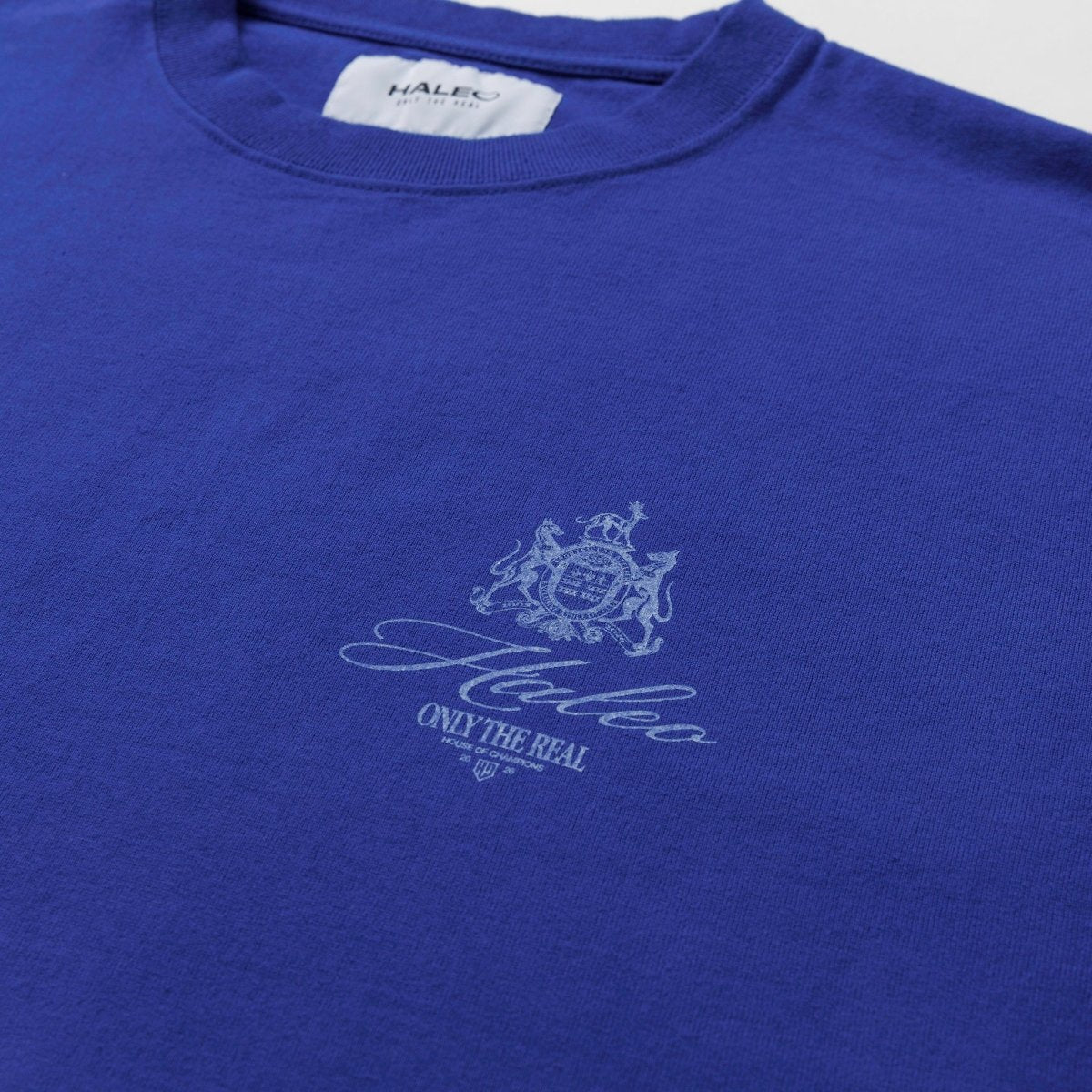 HALEO CHAMPIONS TEE BLUE - HALEO×バルクスポーツ公式ストア