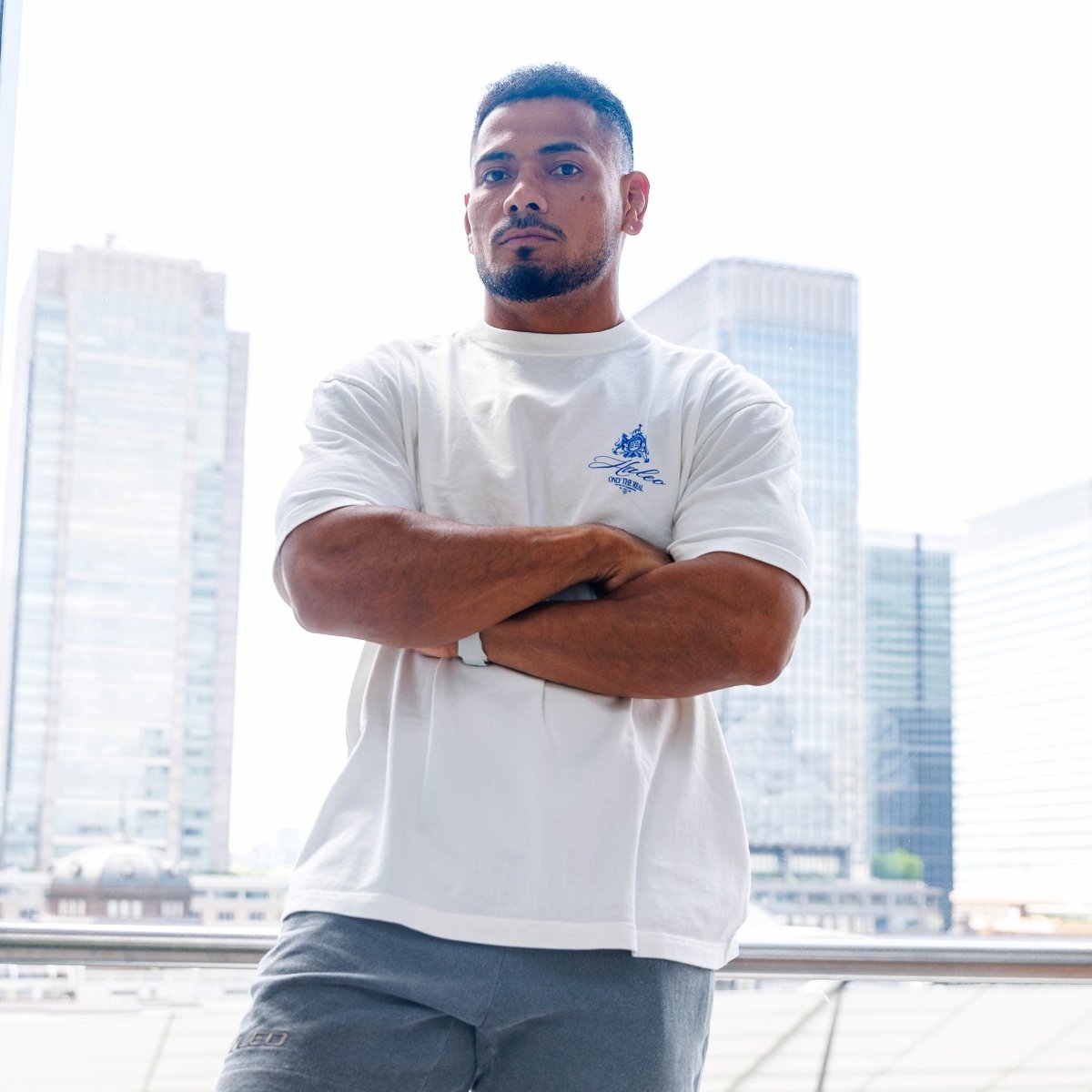 HALEO CHAMPIONS TEE WHITE - HALEO×バルクスポーツ公式ストア