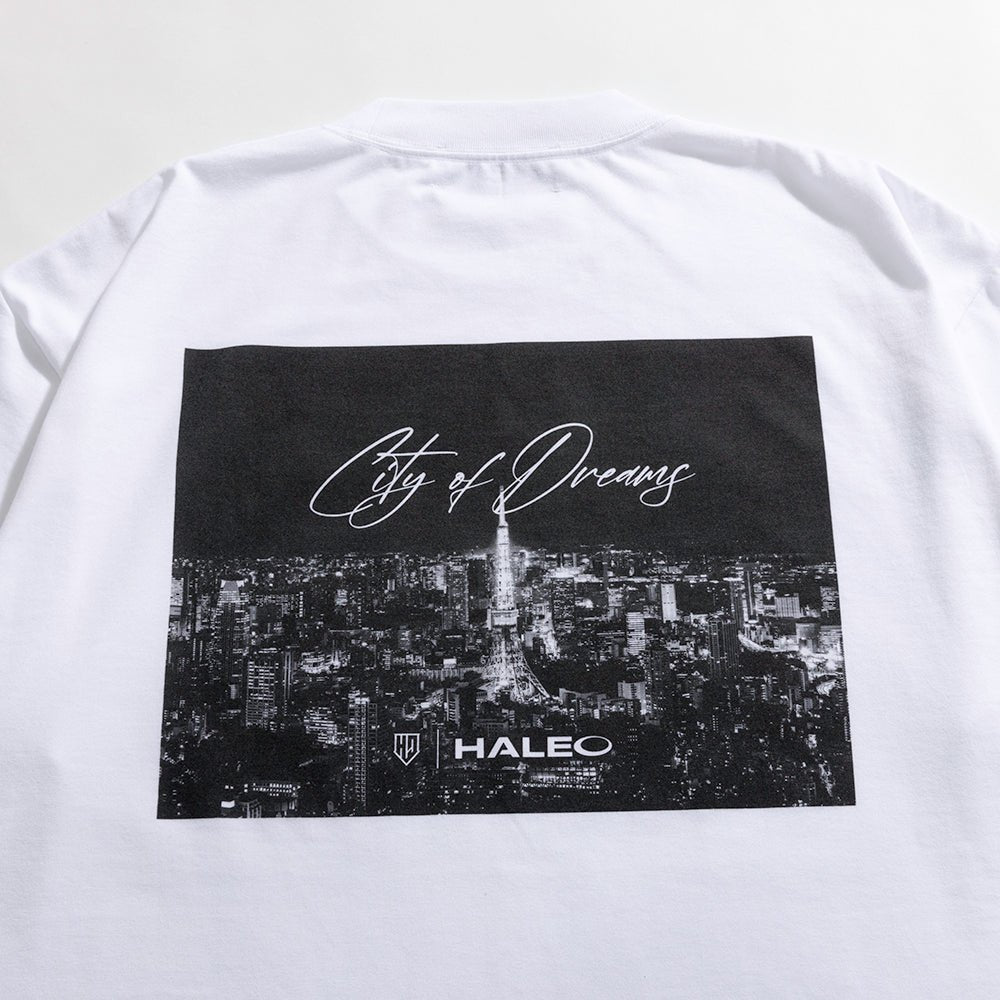 HALEO CITY OF DREAMS TEE WHITE - HALEO×バルクスポーツ公式ストア