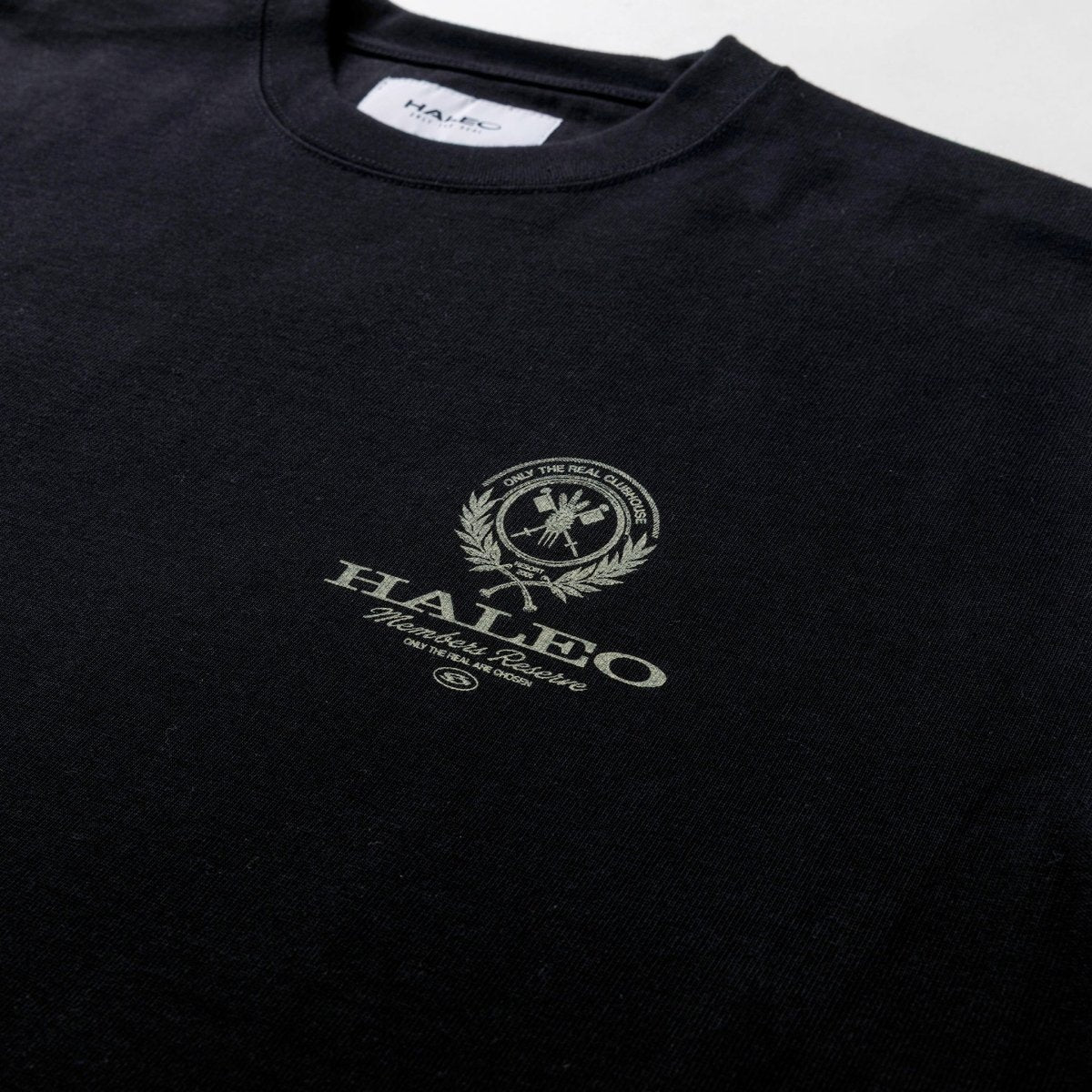HALEO CLUB REAL TEE BLACK - HALEO×バルクスポーツ公式ストア