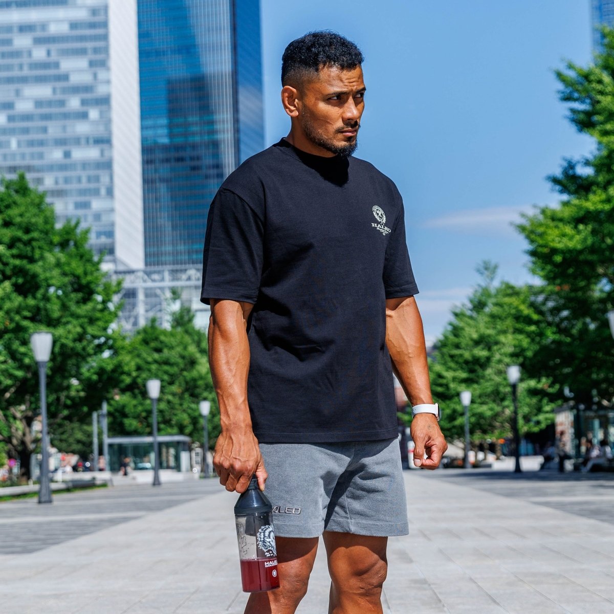 HALEO CLUB REAL TEE BLACK - HALEO×バルクスポーツ公式ストア