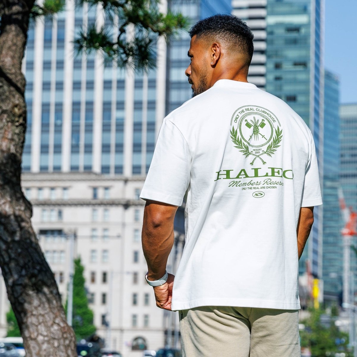 HALEO CLUB REAL TEE WHITE - HALEO×バルクスポーツ公式ストア