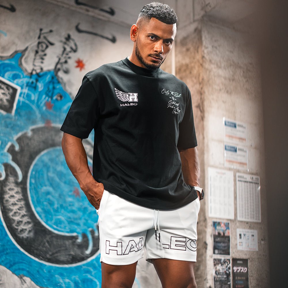 HALEO CONTINUE SHORTS WHITE