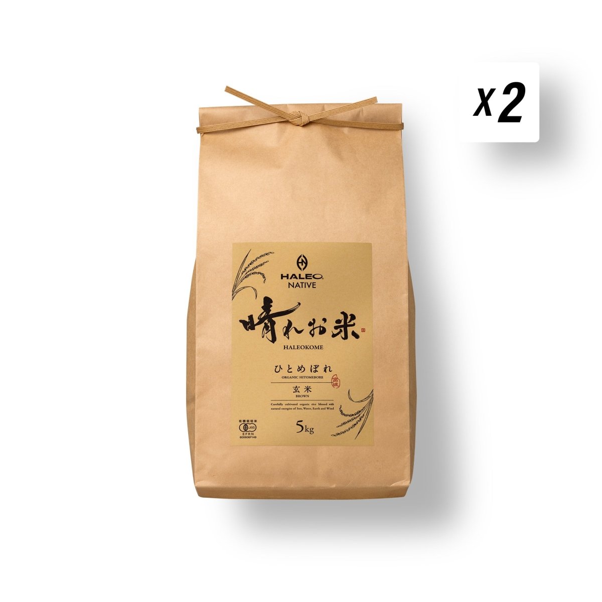 HALEO NATIVE 晴れお米 JAS認定有機栽培米 - HALEO×バルクスポーツ公式ストア