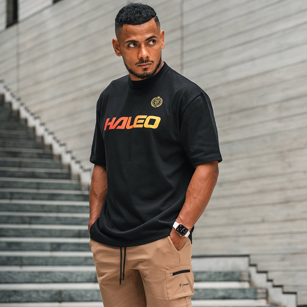 HALEO RED FLAME TEE BLACK - HALEO×バルクスポーツ公式ストア