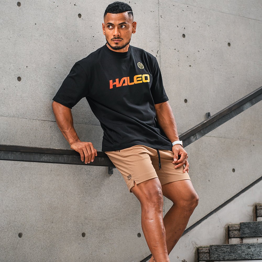 HALEO RED FLAME TEE BLACK - HALEO×バルクスポーツ公式ストア