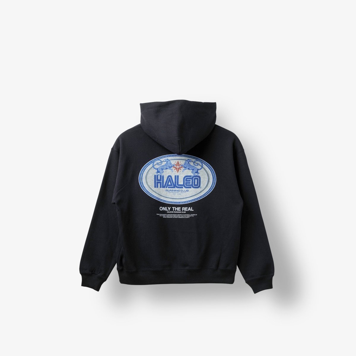 HALEO RUN CLUB HOODIE BLACK - HALEO×バルクスポーツ公式ストア