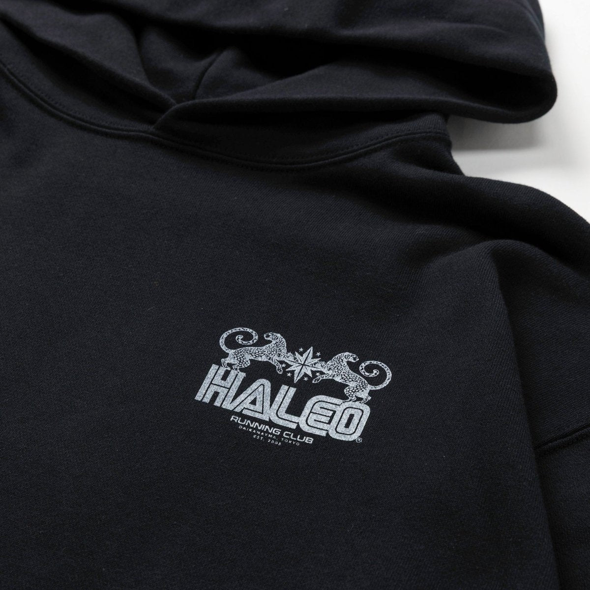 HALEO RUN CLUB HOODIE BLACK - HALEO×バルクスポーツ公式ストア