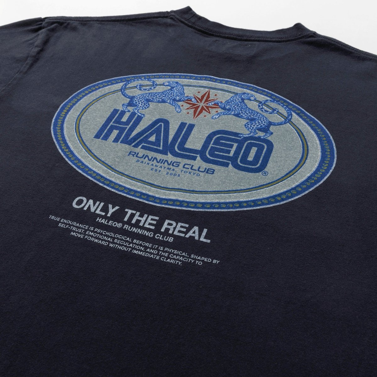 HALEO RUN CLUB TEE VINTAGE BLACK - HALEO×バルクスポーツ公式ストア