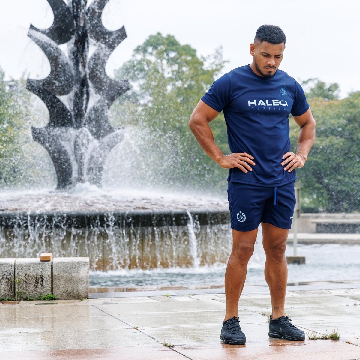 HALEO TOP TEAM MESH SHORTS NAVY - HALEO×バルクスポーツ公式ストア