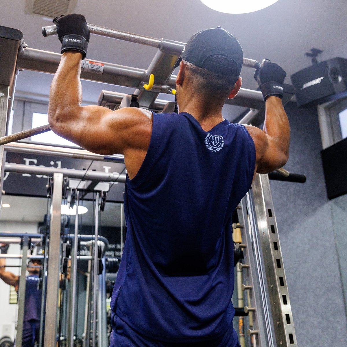 HALEO TOP TEAM MESH SLEEVELESS NAVY - HALEO×バルクスポーツ公式ストア