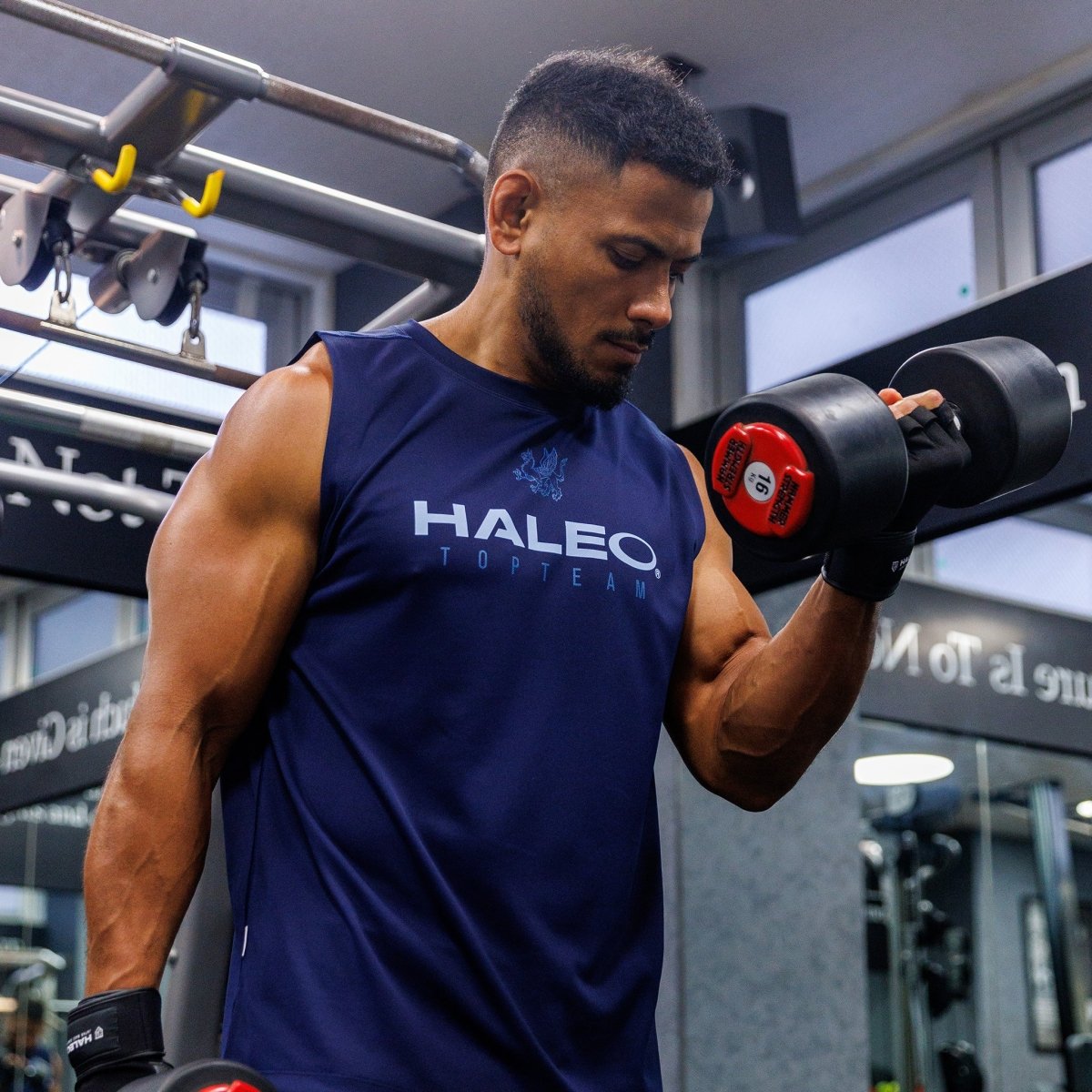 HALEO TOP TEAM MESH SLEEVELESS NAVY - HALEO×バルクスポーツ公式ストア
