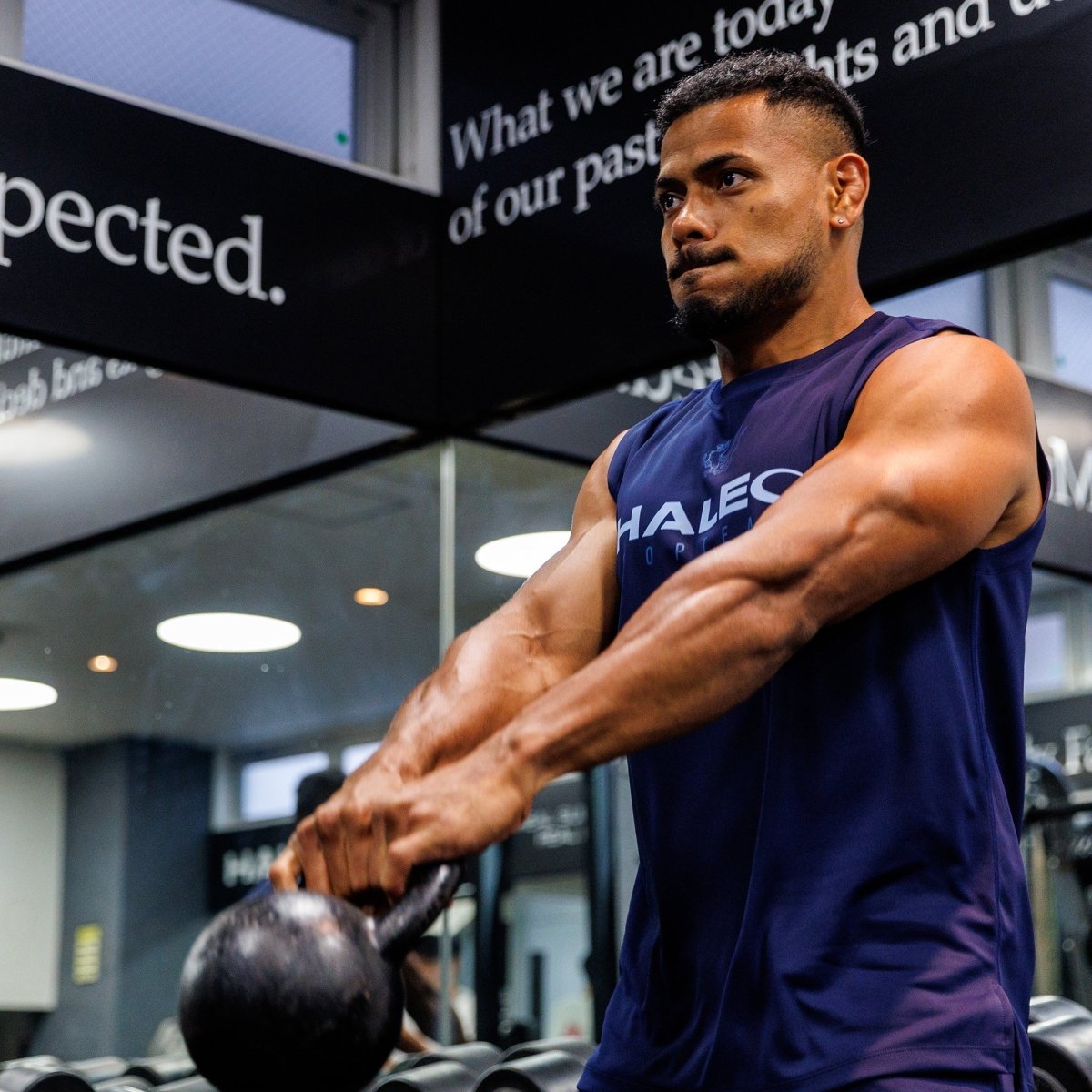 HALEO TOP TEAM MESH SLEEVELESS NAVY - HALEO×バルクスポーツ公式ストア