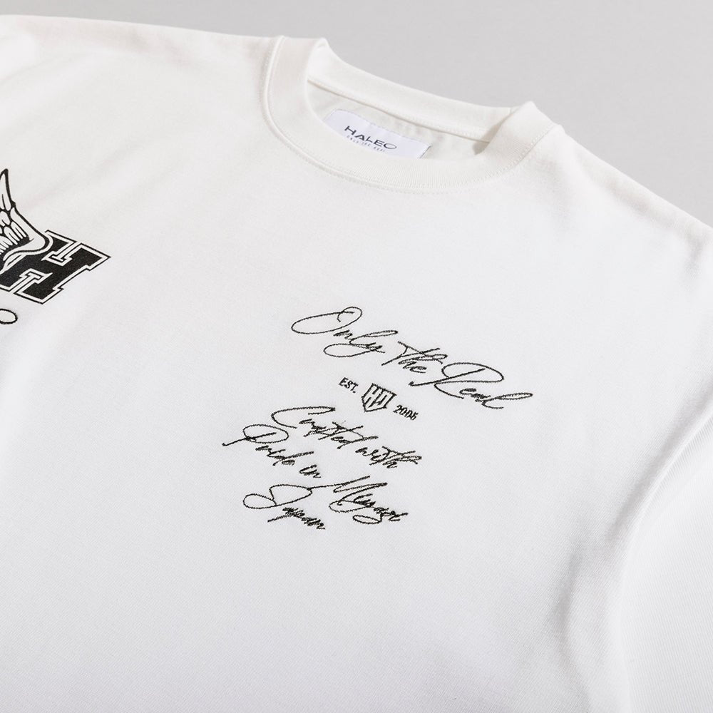 HALEO WINGS TEE WHITE - HALEO×バルクスポーツ公式ストア